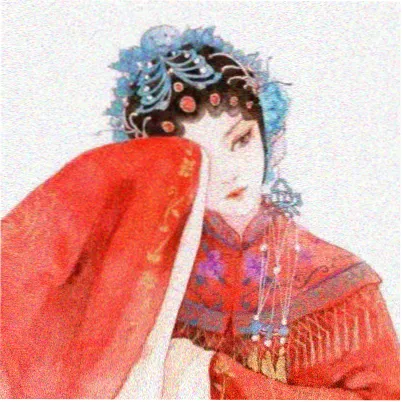 读者头像占位图四，圆形明黄描边头像位